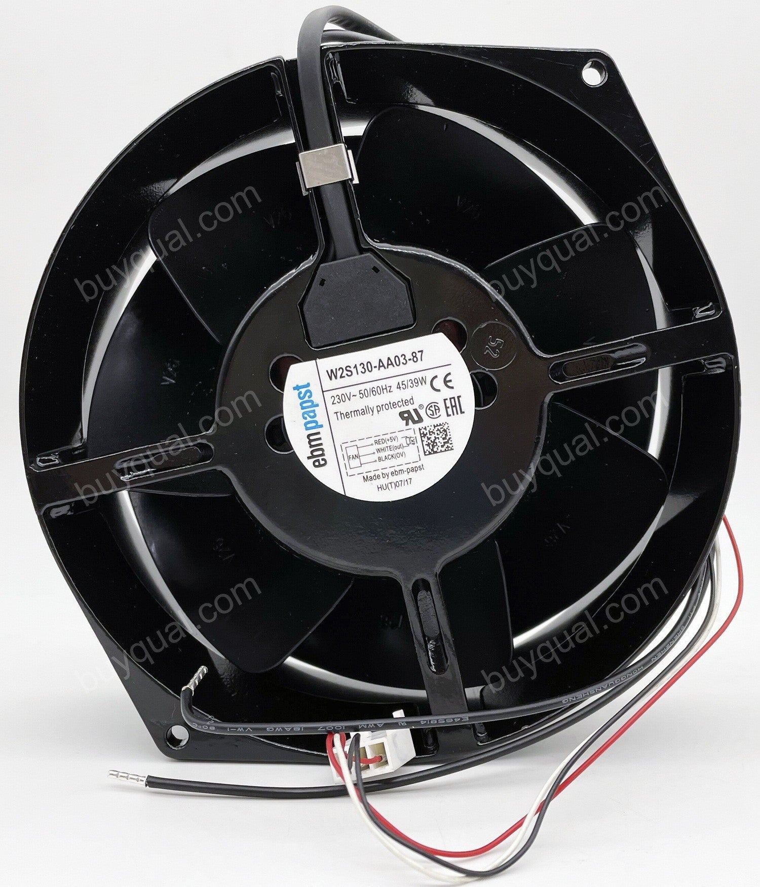 Ebmpapst W2S130-AA03-87 230V 39/45W 5wires Cooling Fan - Original New Ebmpapst W2S130-AA03-87 230V 39/45W 5wires Cooling Fan - Original New